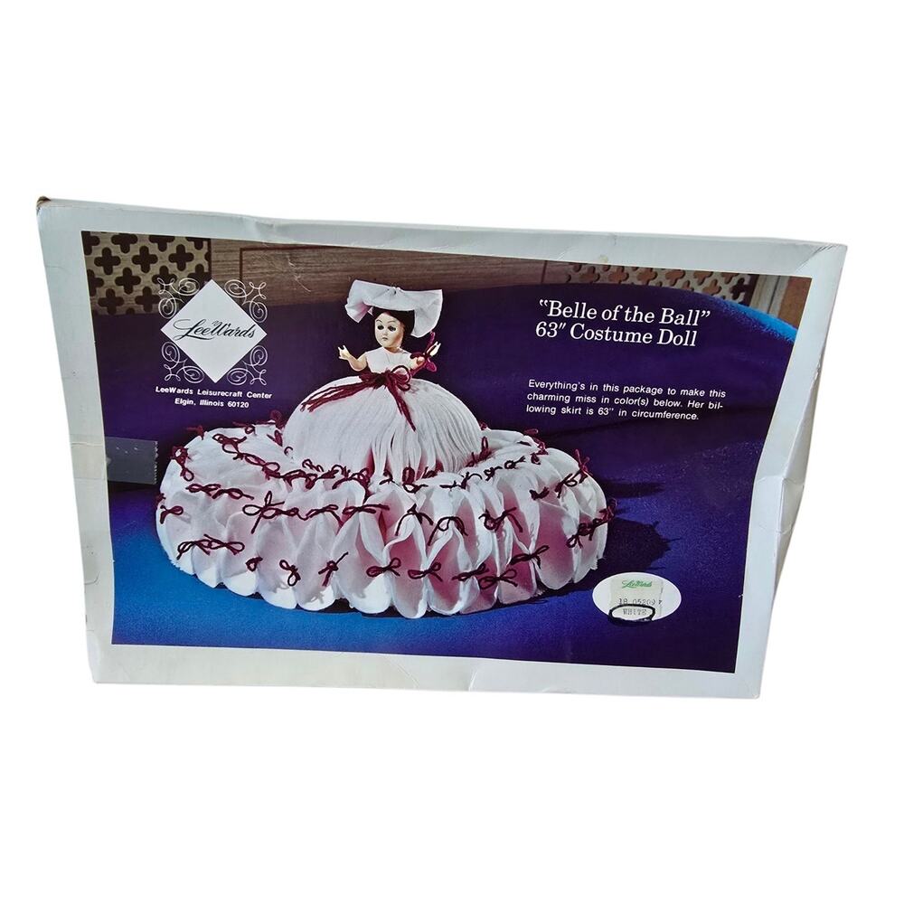 Vintage "Belle of the Ball" 63" Costume Doll Kit by Lee Wards